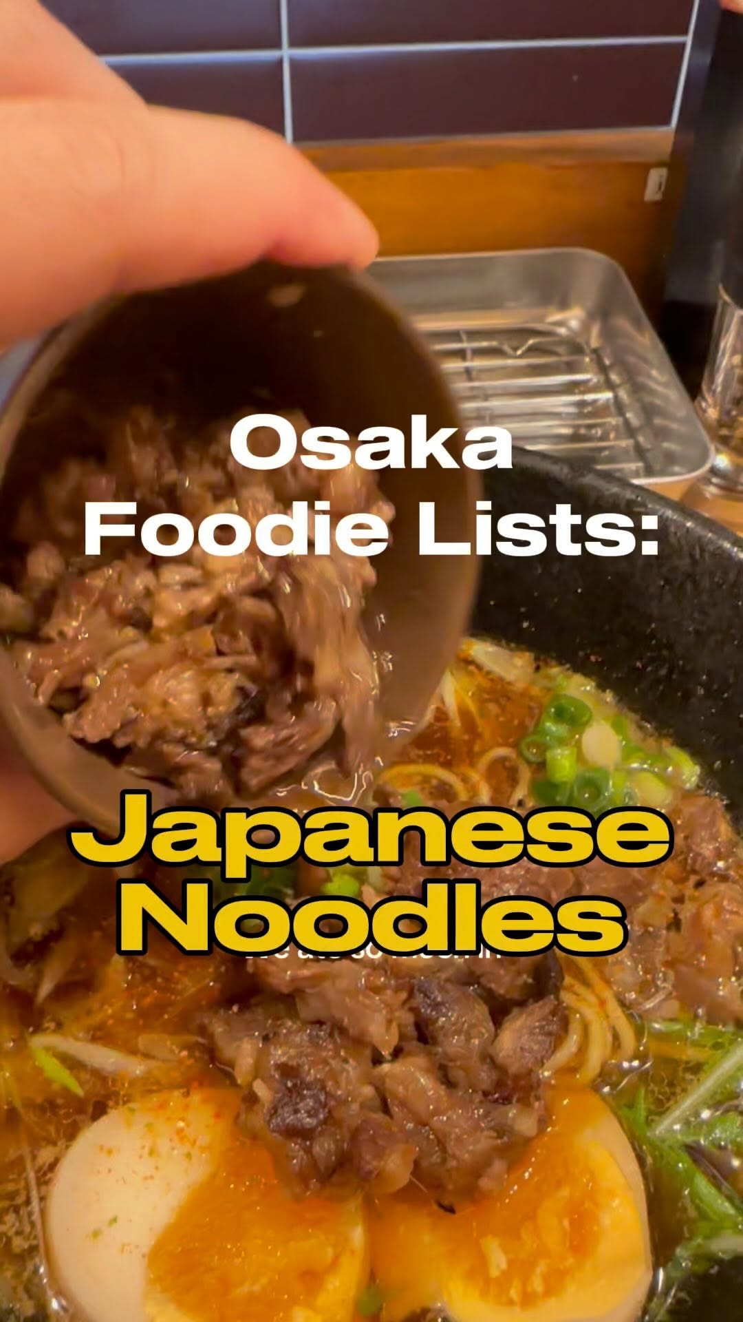 3 Restaurants in Osaka
