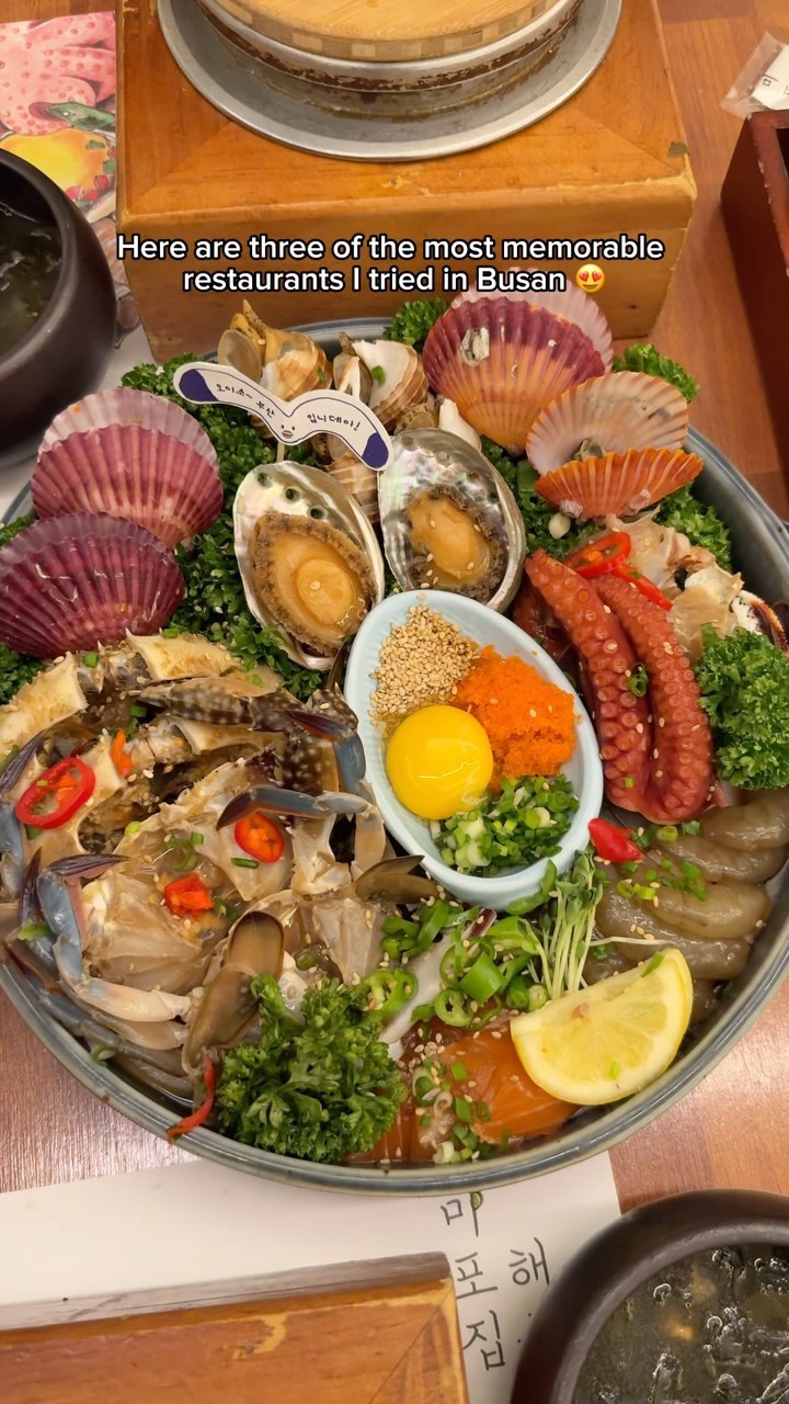 3 Restaurants in Busan