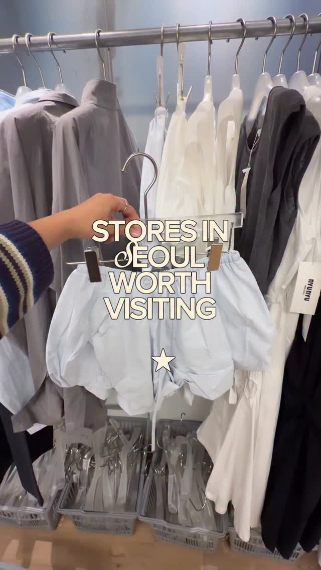 Seoul's Fashion Hotspots For Stylish Shoppers