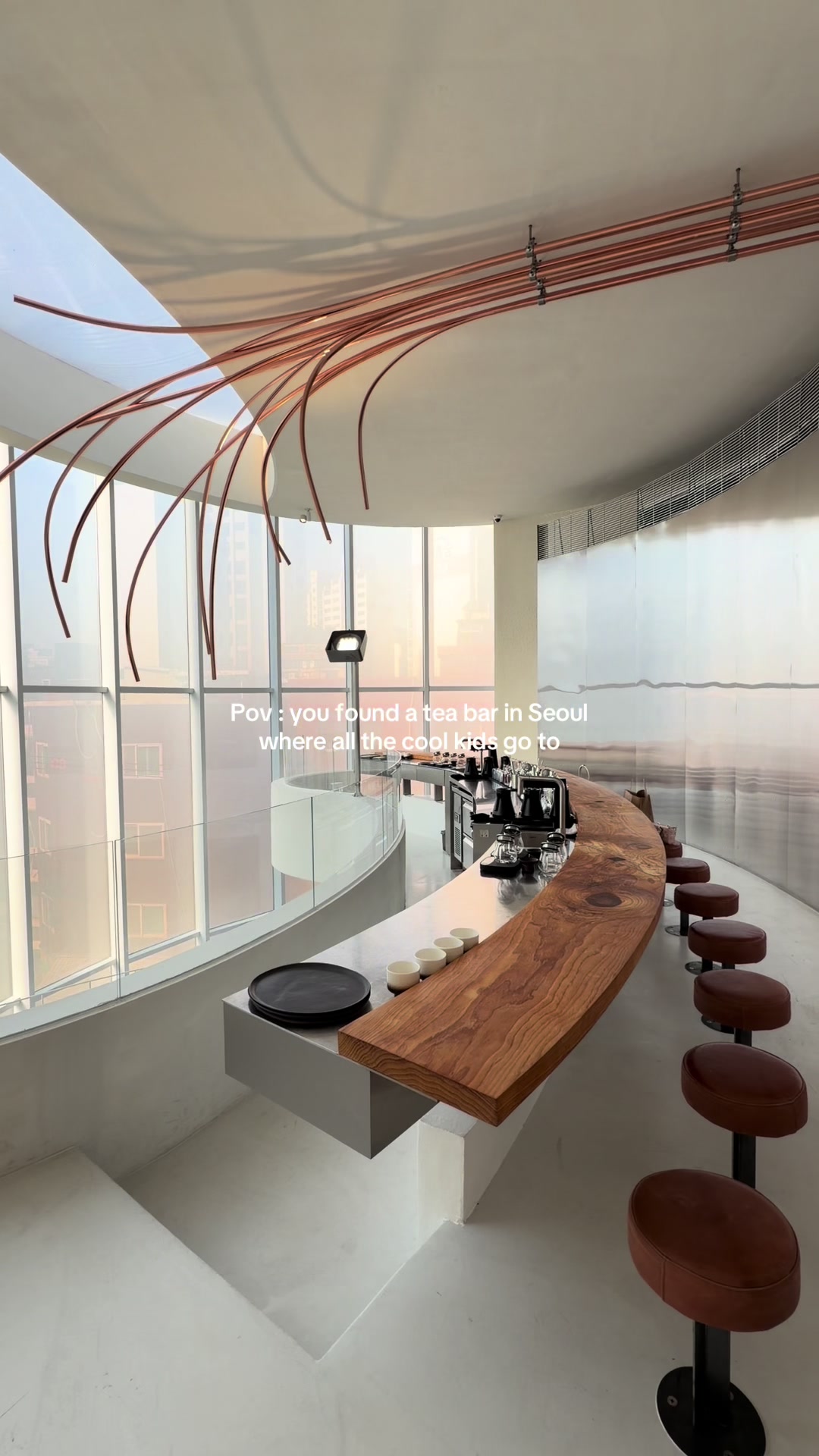 Seoul's Modern Tea Bar With Unique Architecture