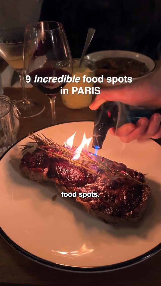 9 Restaurants in Paris