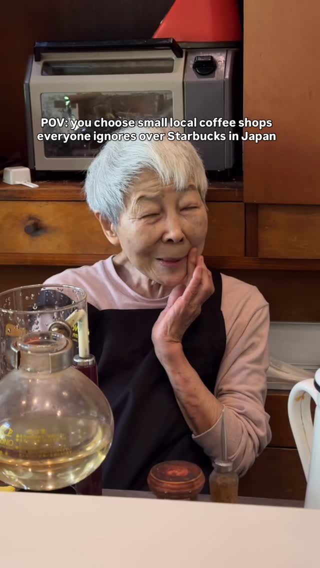 Shibuya's Hidden Gem: A Solo Grandma's Coffee Shop