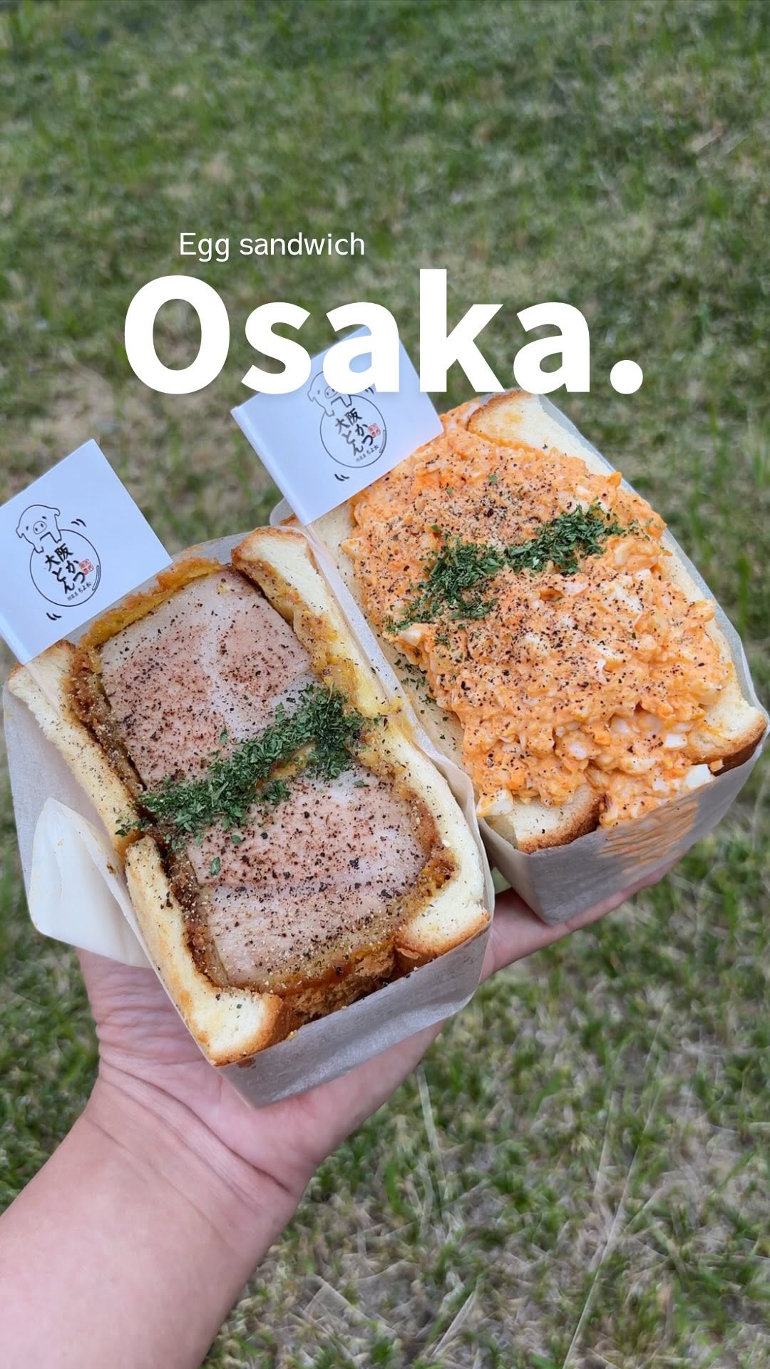 Osaka Tonkatsu Umeda's Signature Egg Sandwich