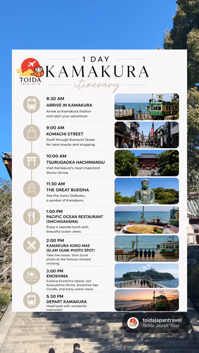Kamakura and Enoshima Day Trip Attractions
