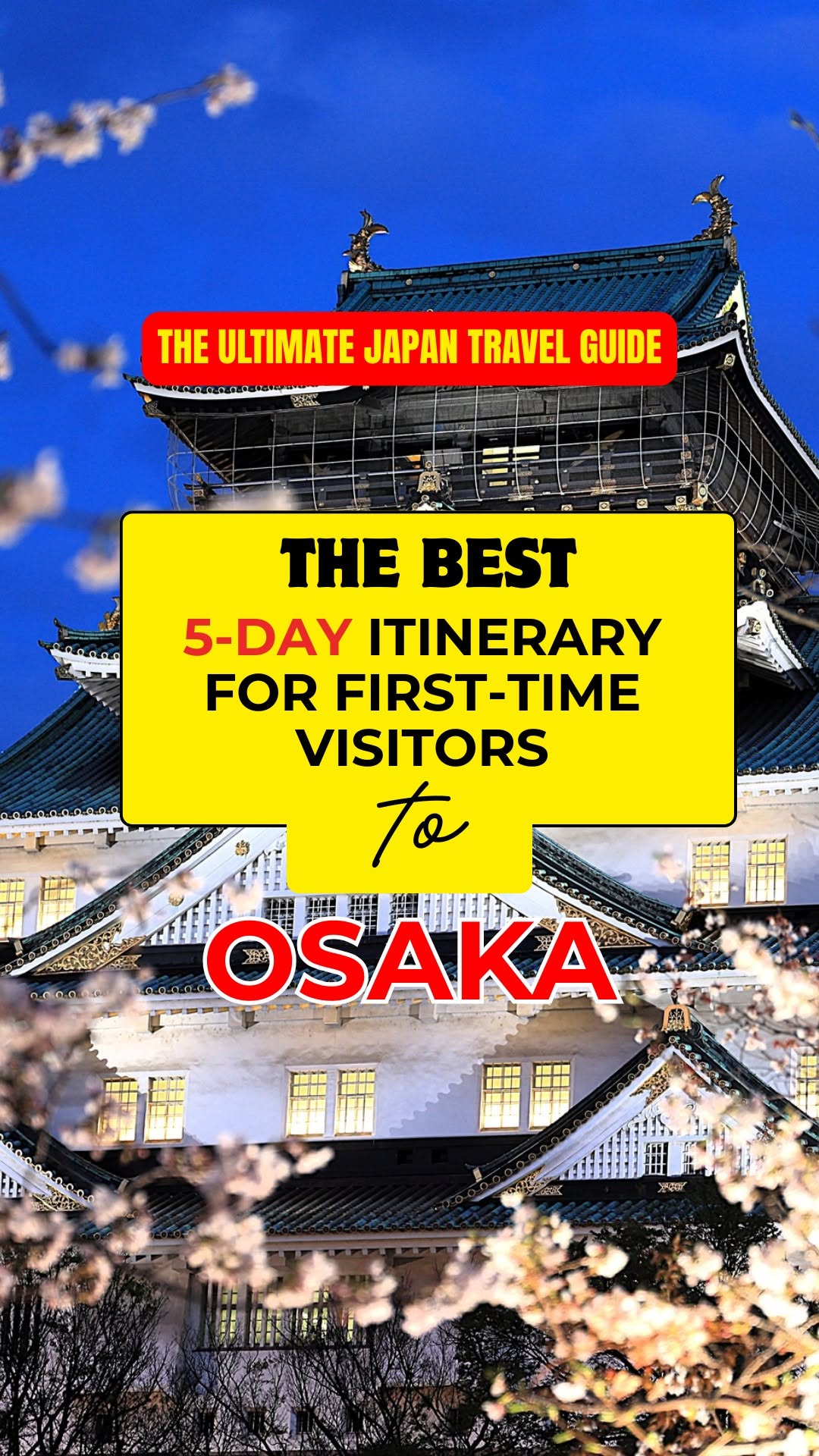 20 Attractions in Osaka