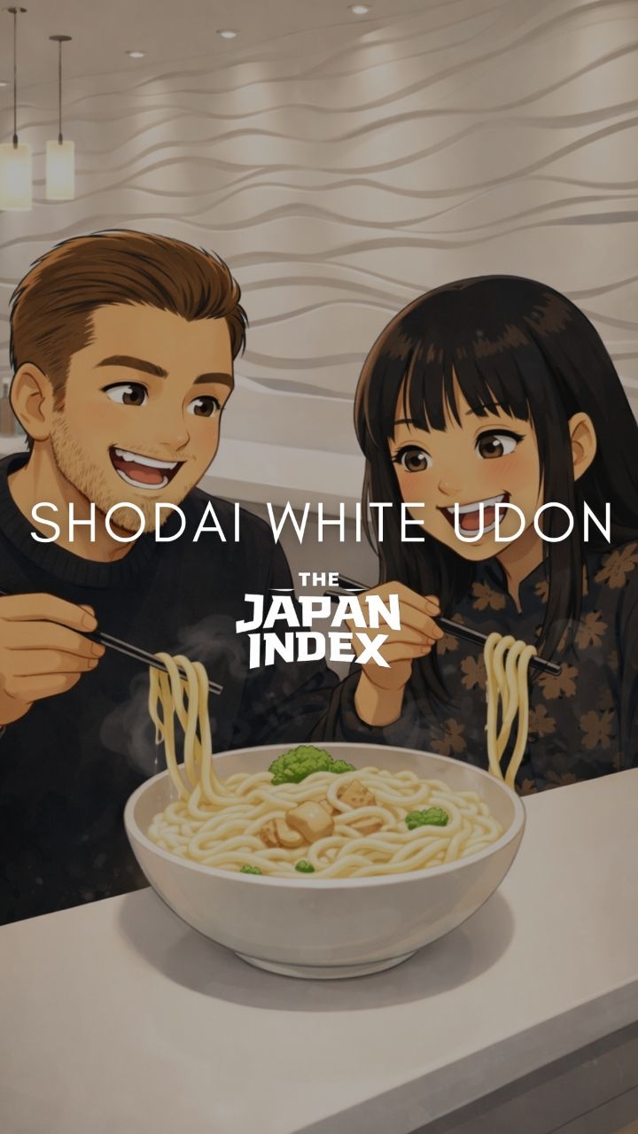 Shodai Features Unique White Curry Udon
