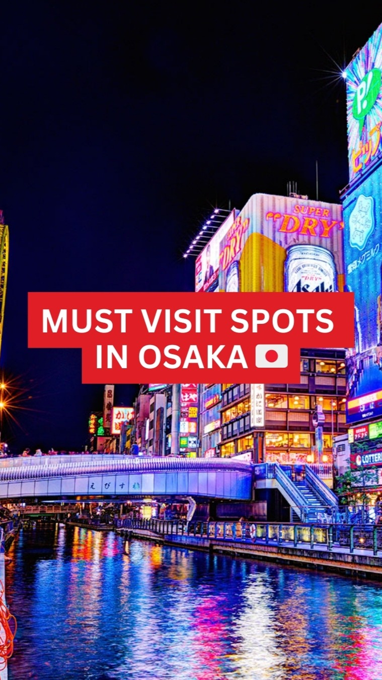 29 Places in Osaka