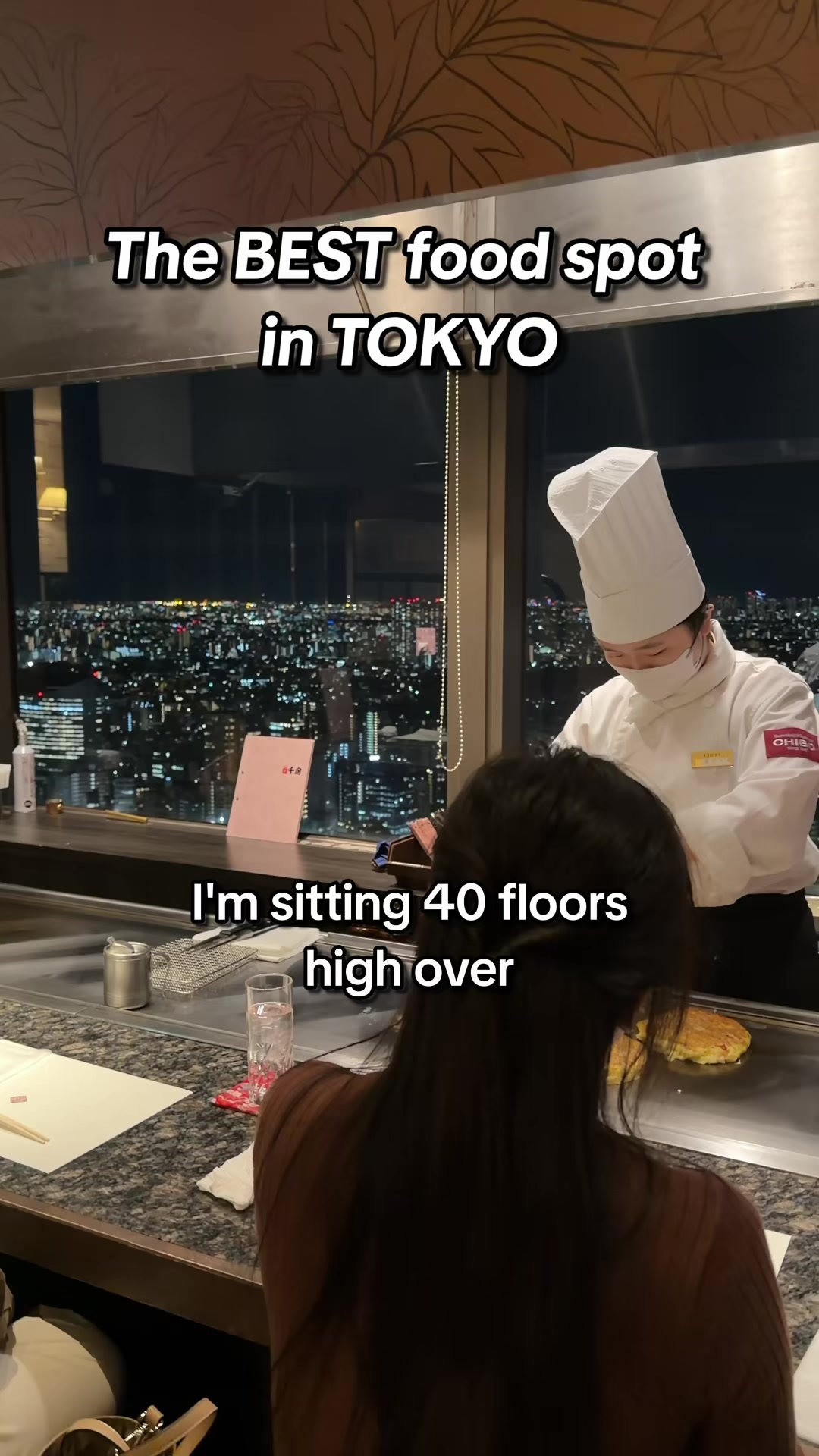 Hana Chibo: Teppanyaki With Sky-High Views