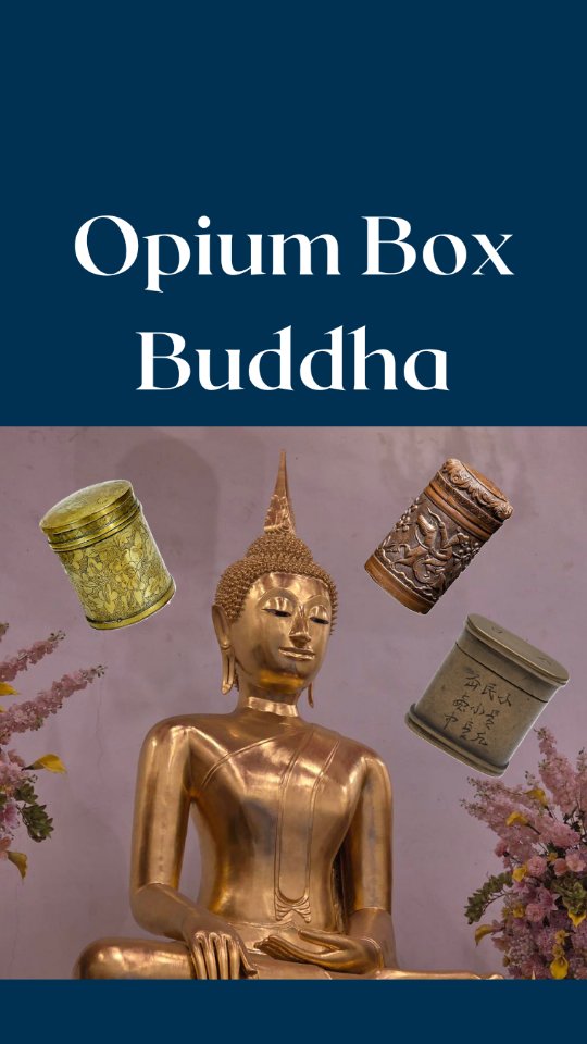 Buddha Statue Made From Opium Remnants