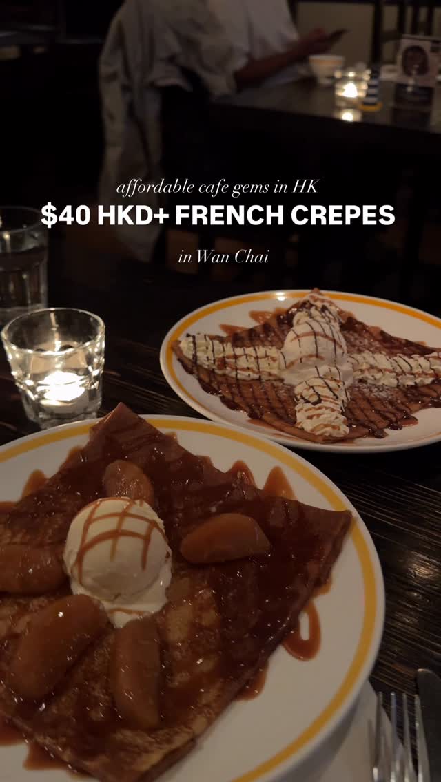 Affordable French Crepes in Hong Kong