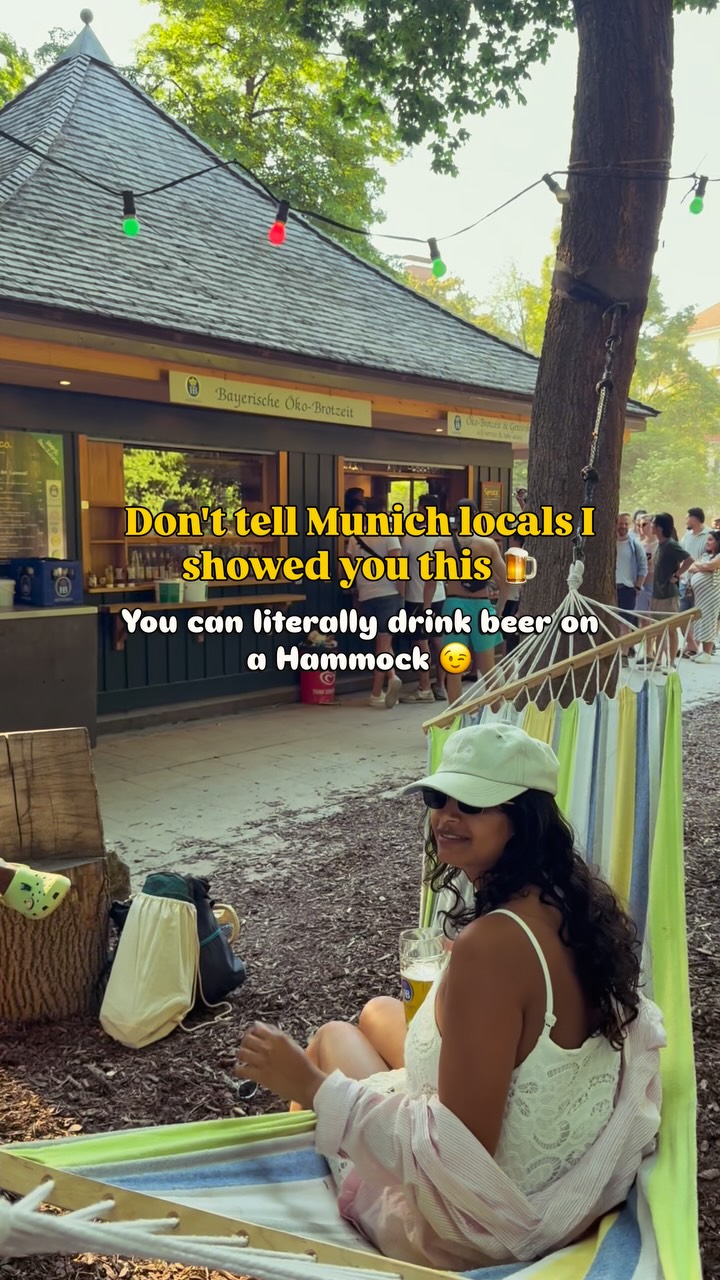 Munich Biergarten in Englischer Garten