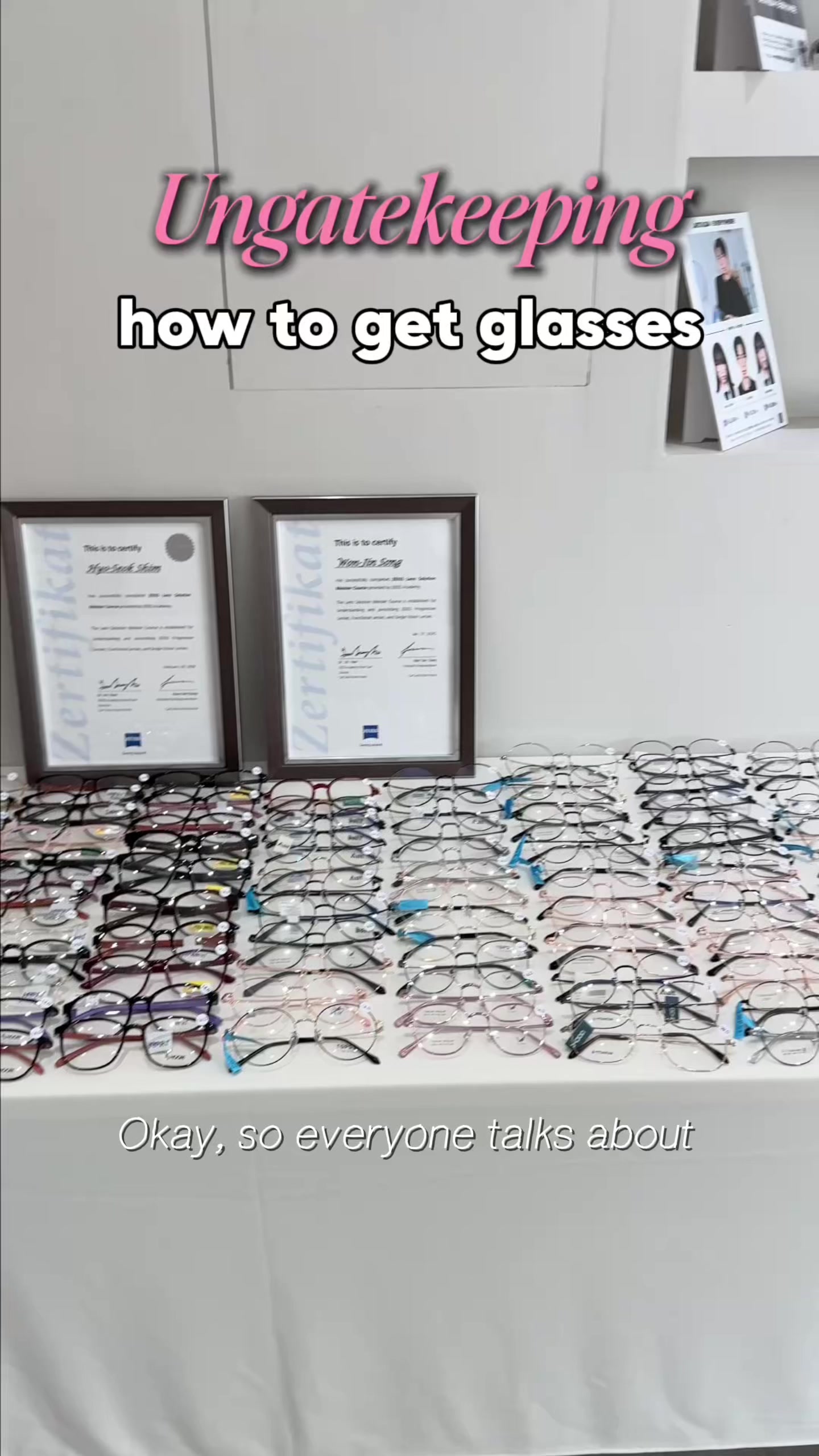 Korean Optician Offers Same-Day Lenses and Custom Fits