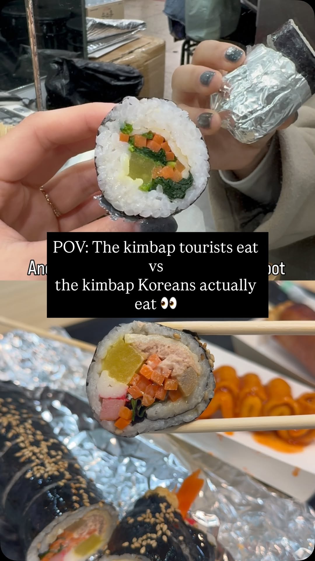 Five Gimbap Restaurants in Seoul