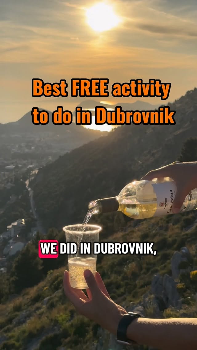 Bosanka Viewpoint Offers Wine and Sunset Views