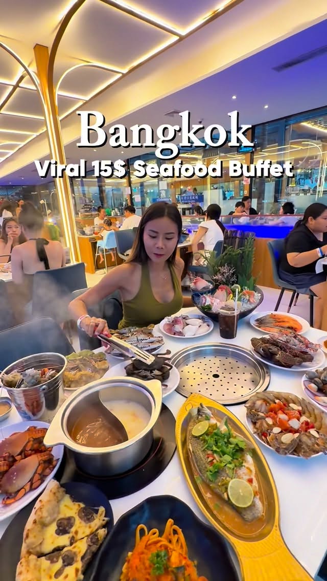 Bangkok's Kodtalay Seafood Buffet Offers Late-Night Dining