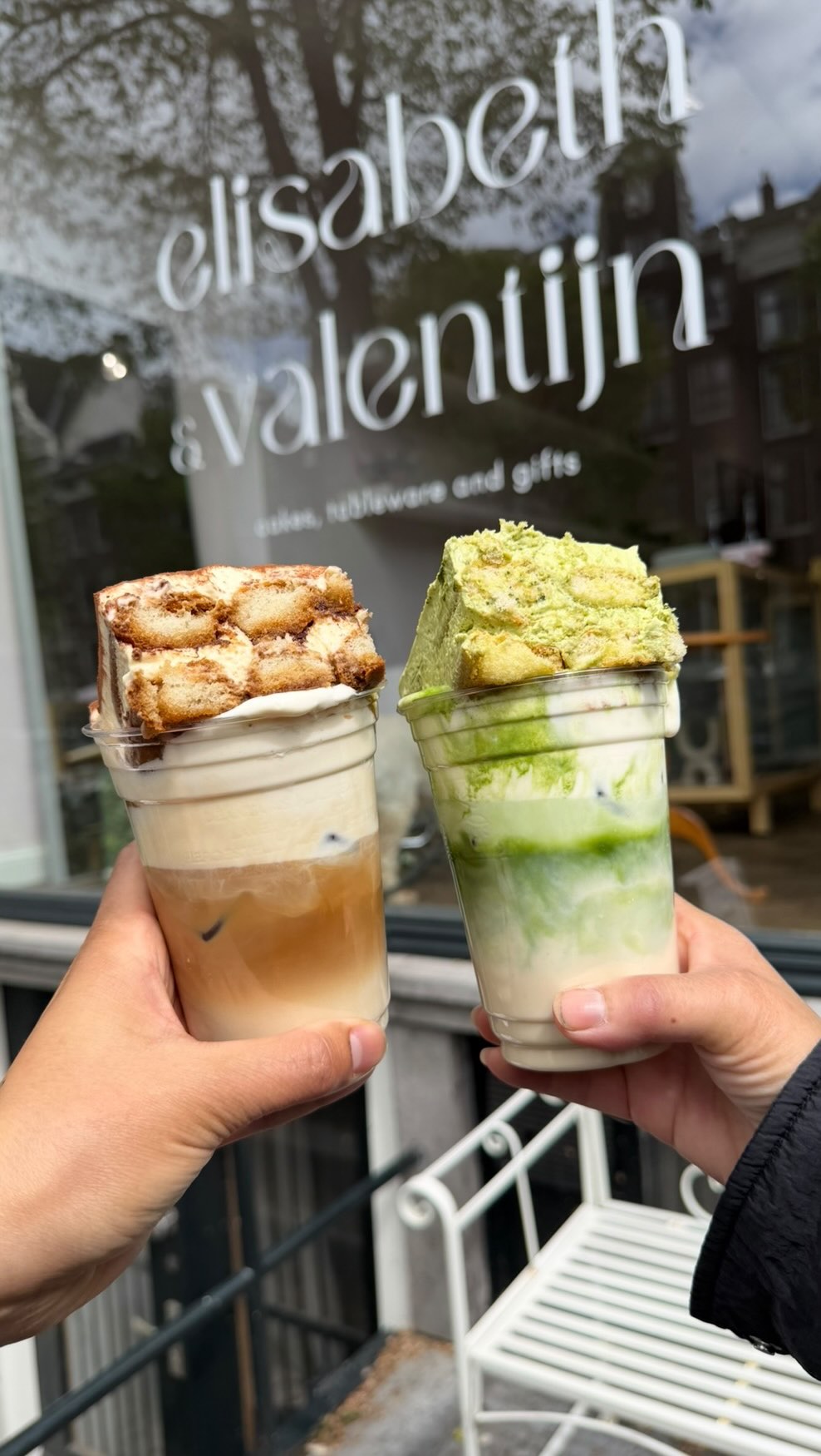 Viral Matchamisu Latte Spot in Amsterdam