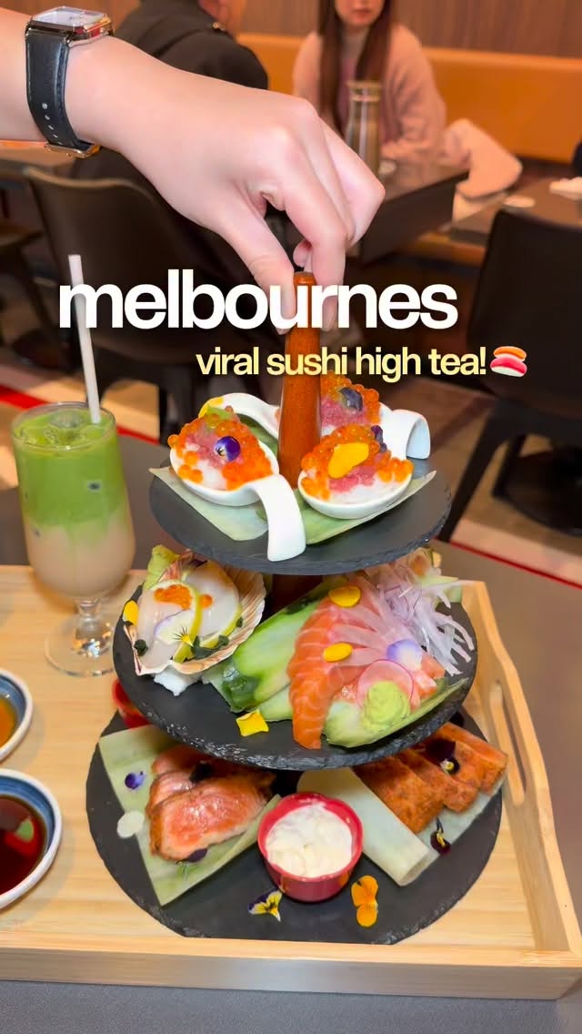 Unique Sushi High Tea Experience in Melbourne