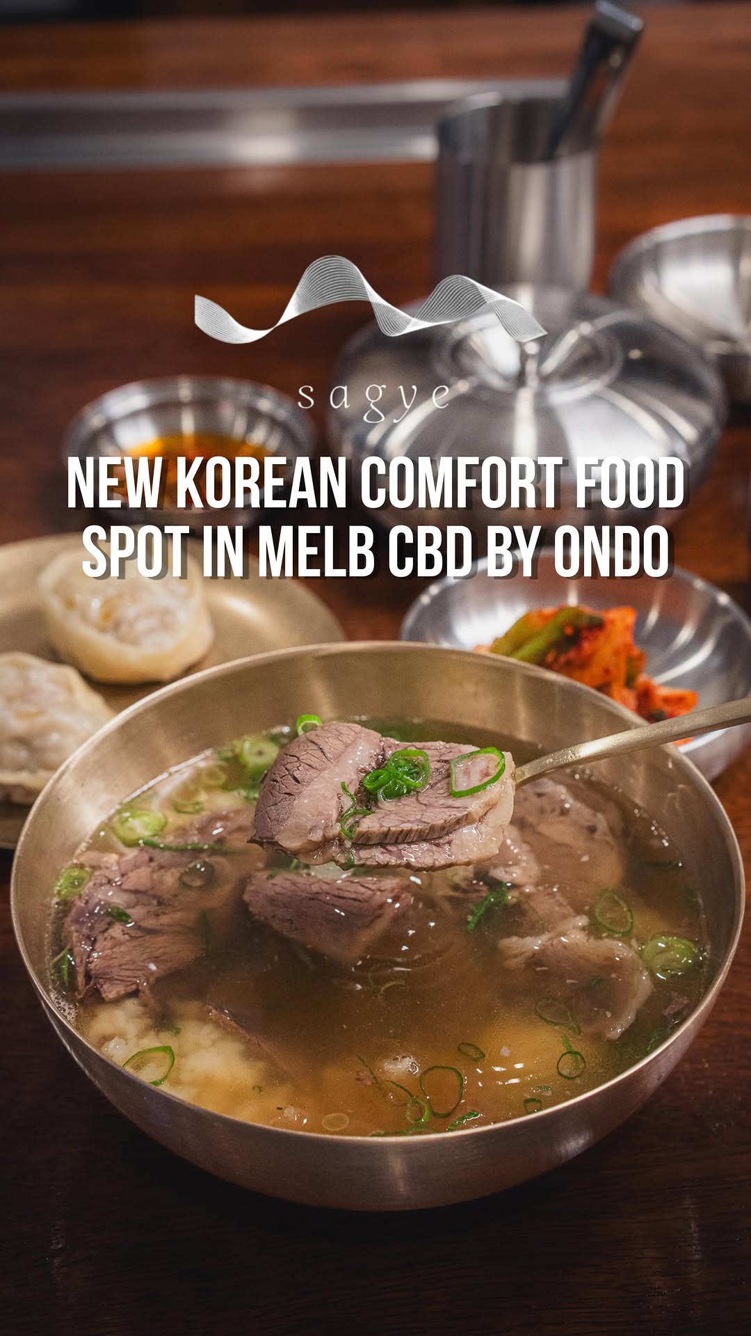 Melbourne's New Korean Gomtang Spot