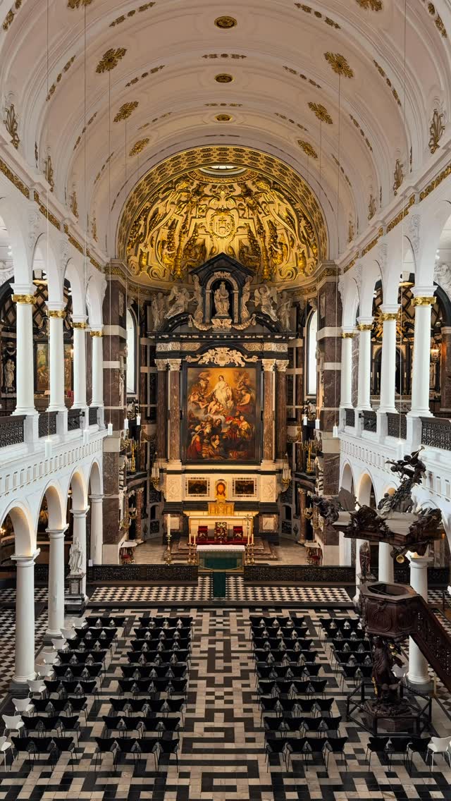 Antwerp Churches Feature Baroque Architecture