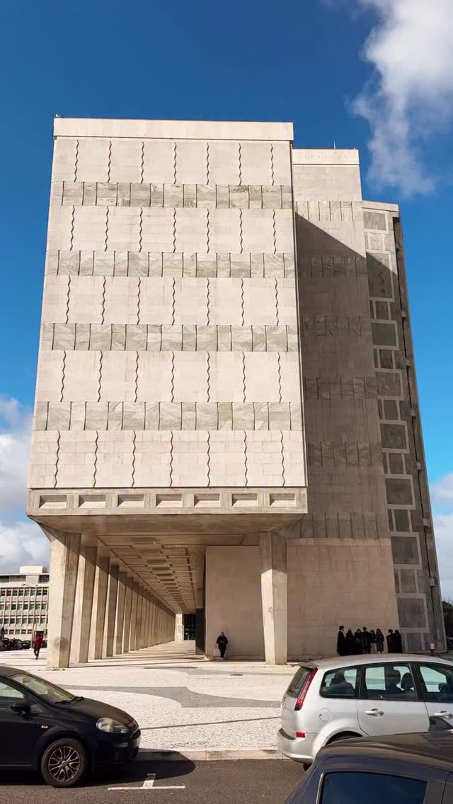 Lisbon's Brutalist Palace of Justice