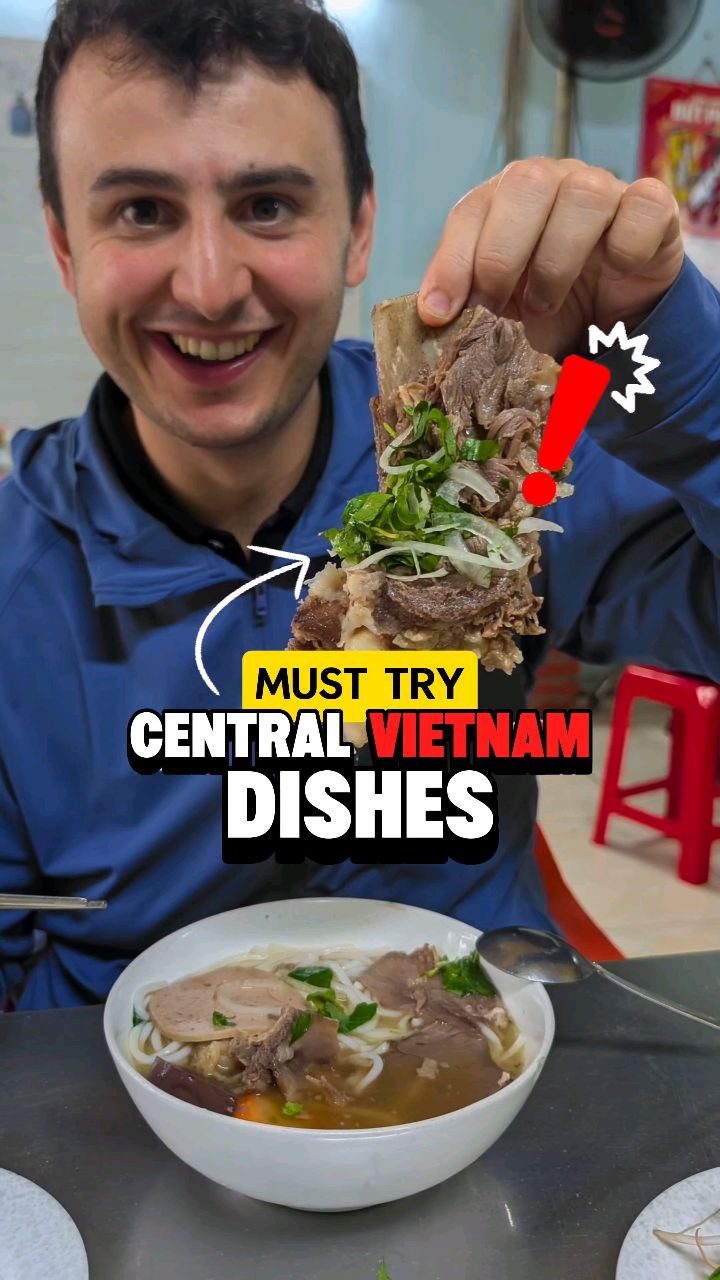 Central Vietnamese Dishes And Avocado Ice Cream