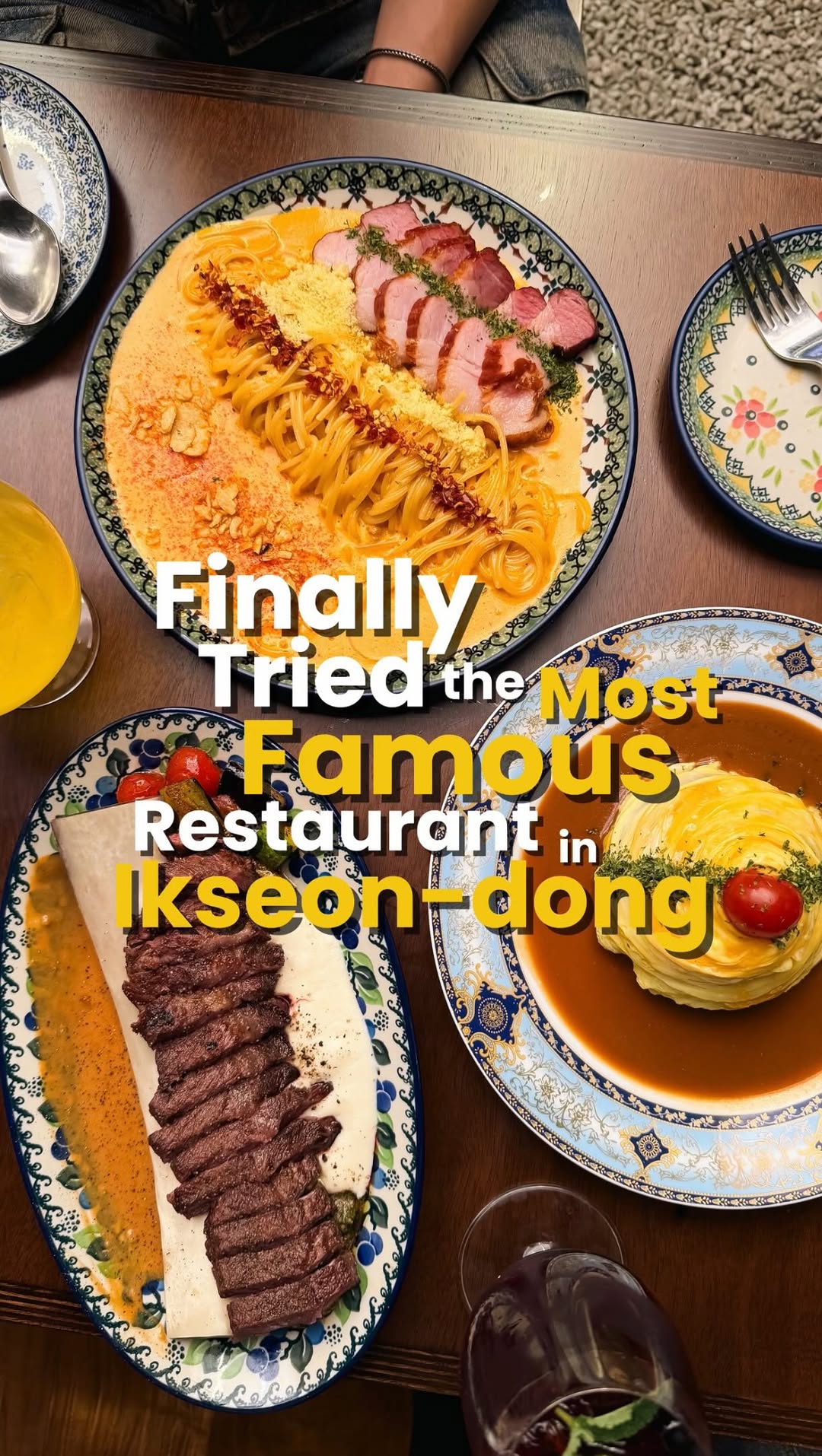 Ikseon-dong Hanok Village's Viral Fusion Eatery