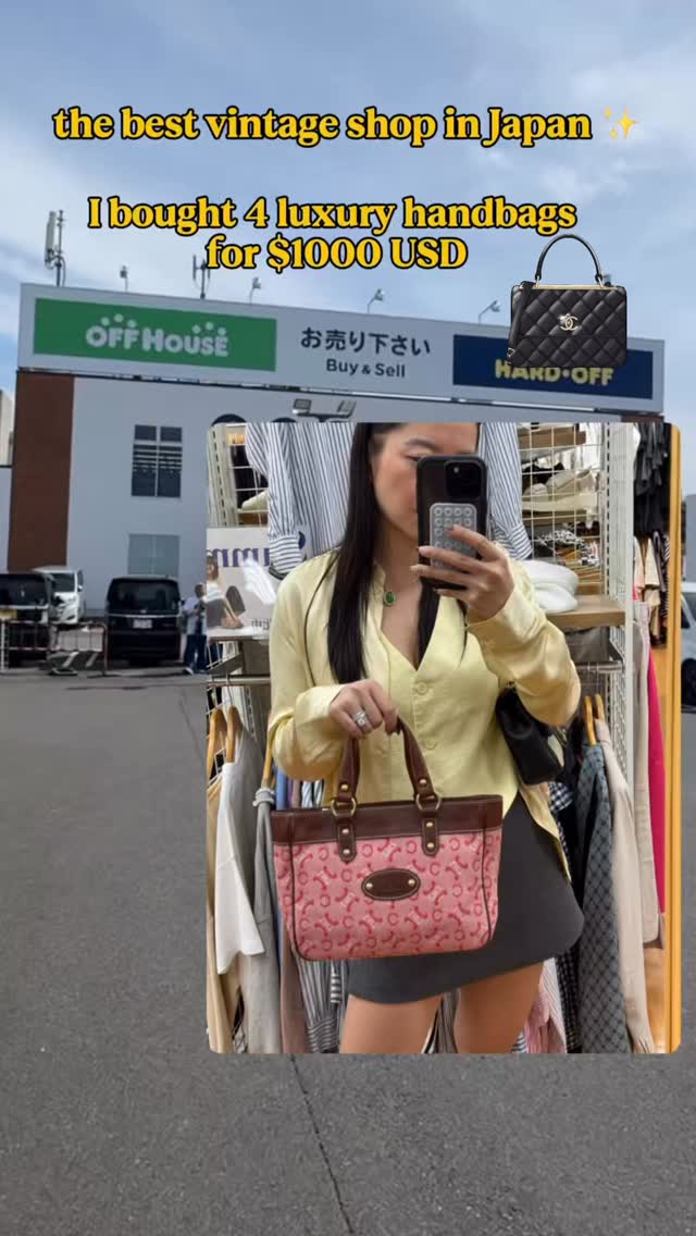 Nara Thrift Store Finds: Luxury Bags, Scarves, and More