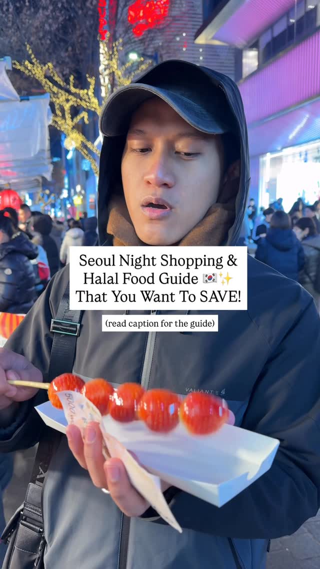 Seoul Markets Offer Night Shopping And Halal Food