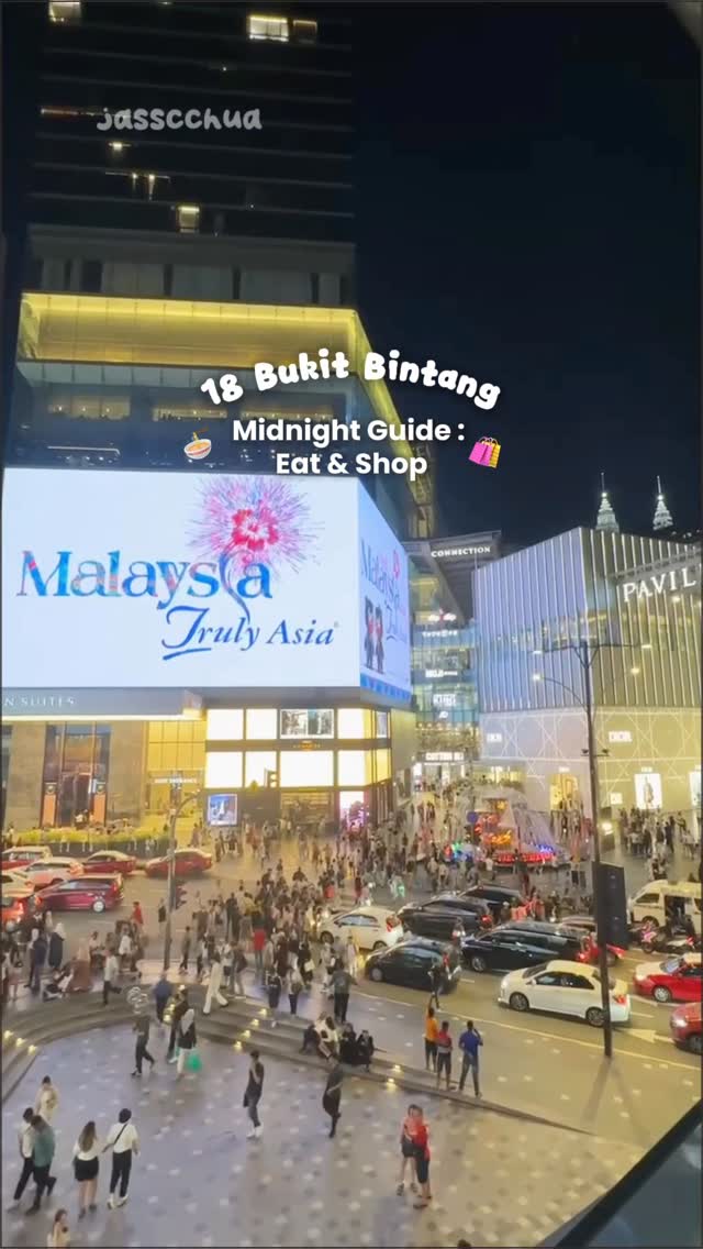 Bukit Bintang Eateries and Shopping Destinations