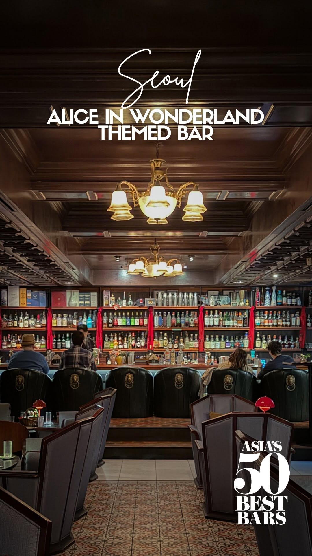 Seoul Speakeasy With Theatrical Cocktails