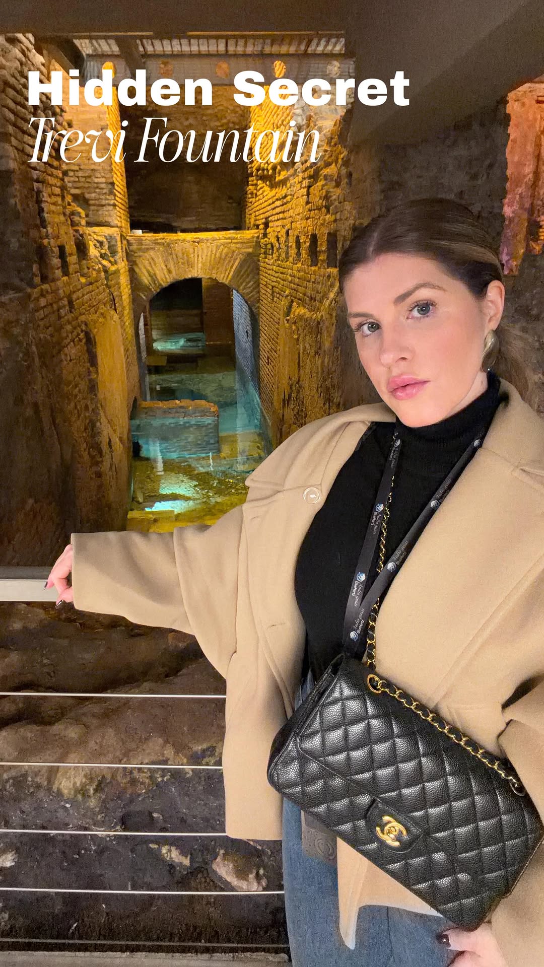 Hidden City of Water Beneath Trevi Fountain
