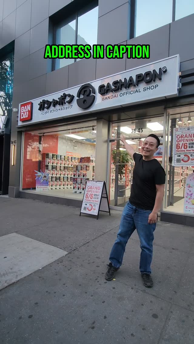 Largest Gashapon Store Opens in Flushing