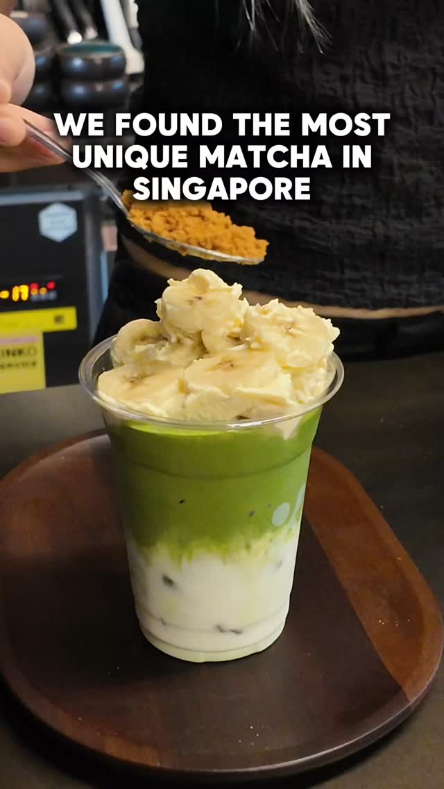 Unique Banana Bread Matcha At Golden Mile Tower