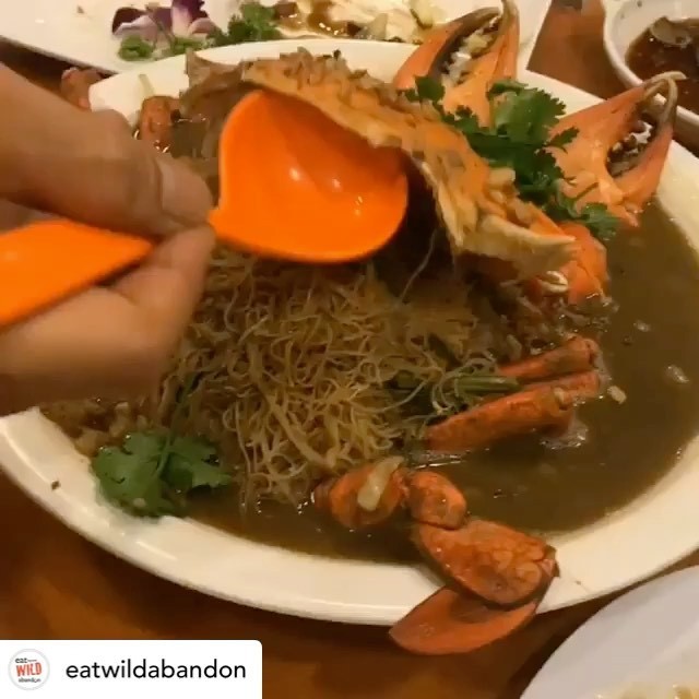 Crab Bee Hoon At Long Ji Zi Char