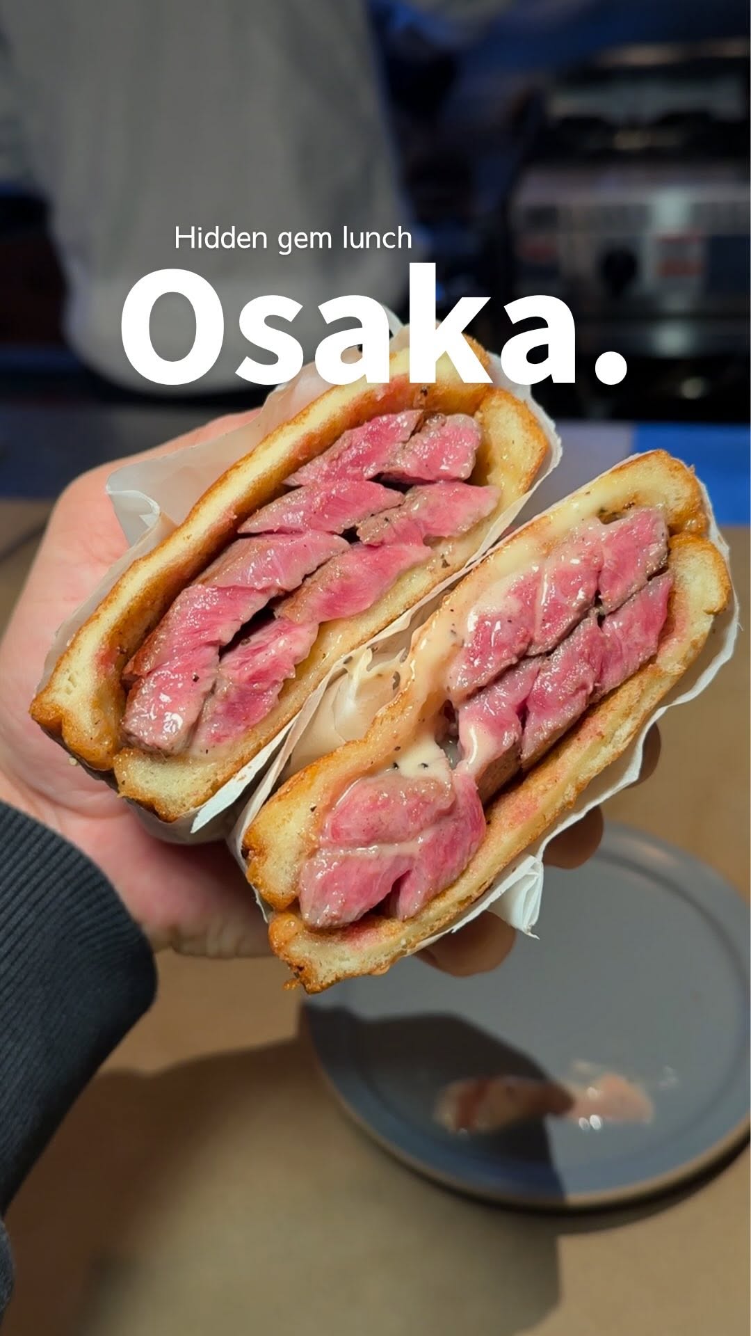 Osaka's Hidden Wagyu & Egg Sandwich Shops