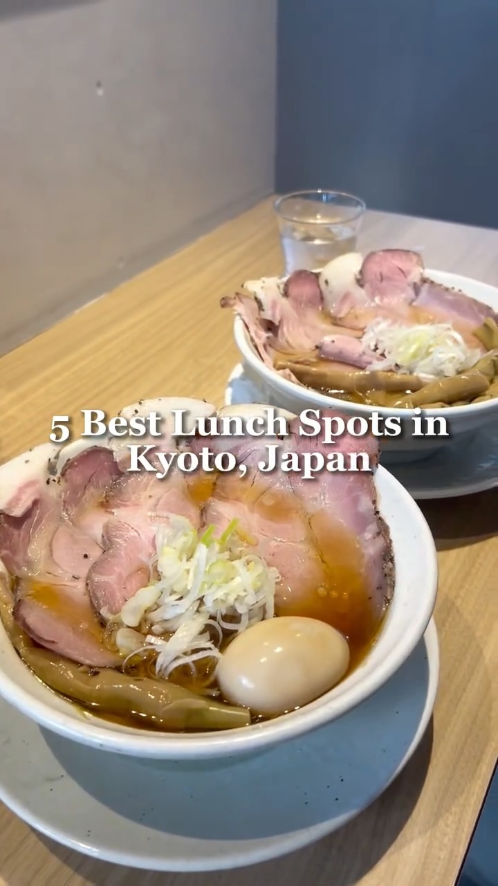 5 Restaurants in Kyoto