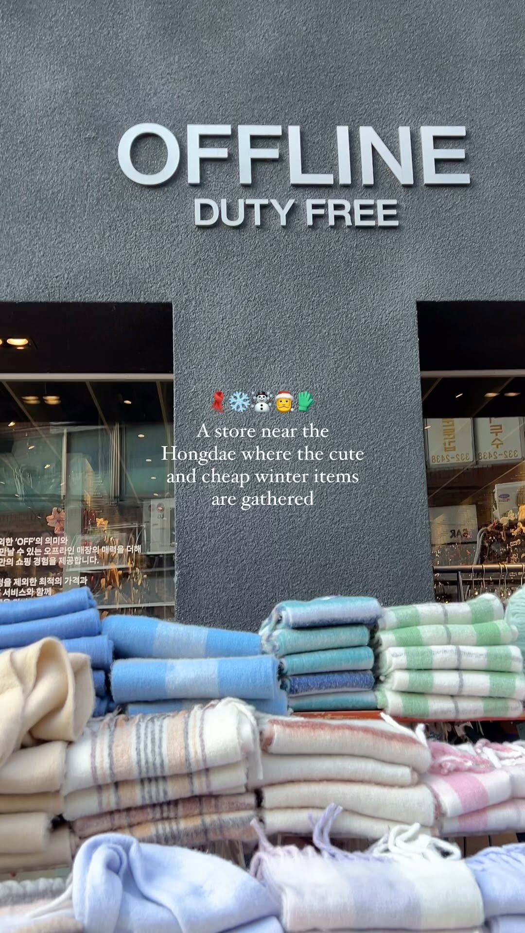 Shilla Duty Free Offers Trendy Winter and Accessory Items