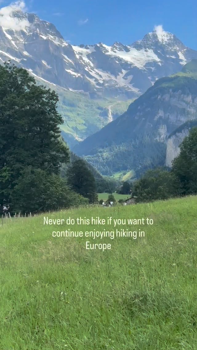Spectacular Swiss Alps Hiking Trails Await