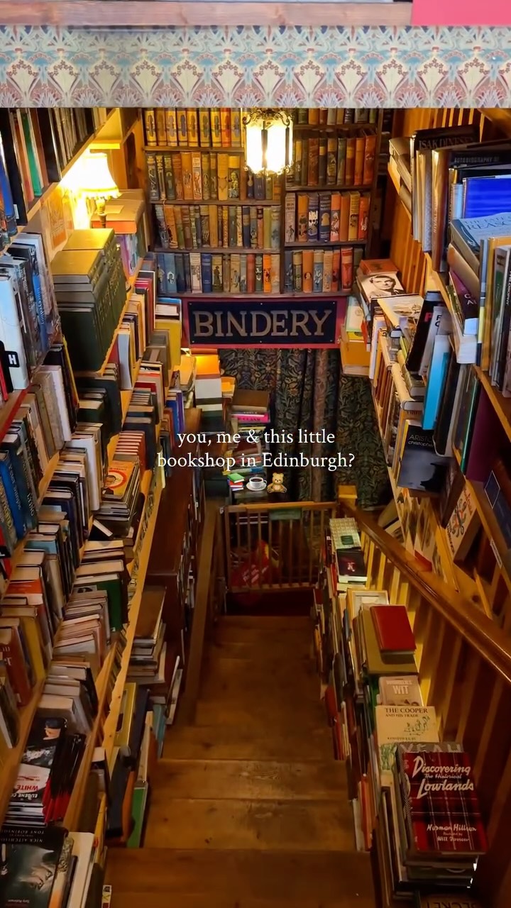 Edinburgh's Moody Bookshop And Bindery