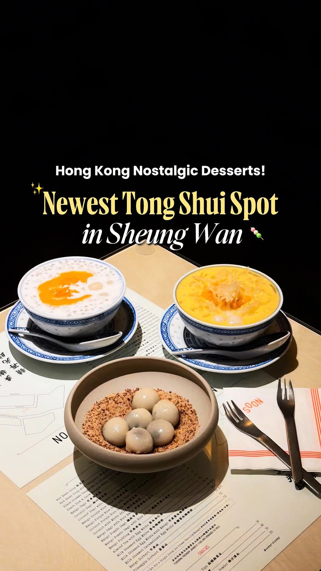 Hong Kong Dessert Spot Opens With Traditional Treats
