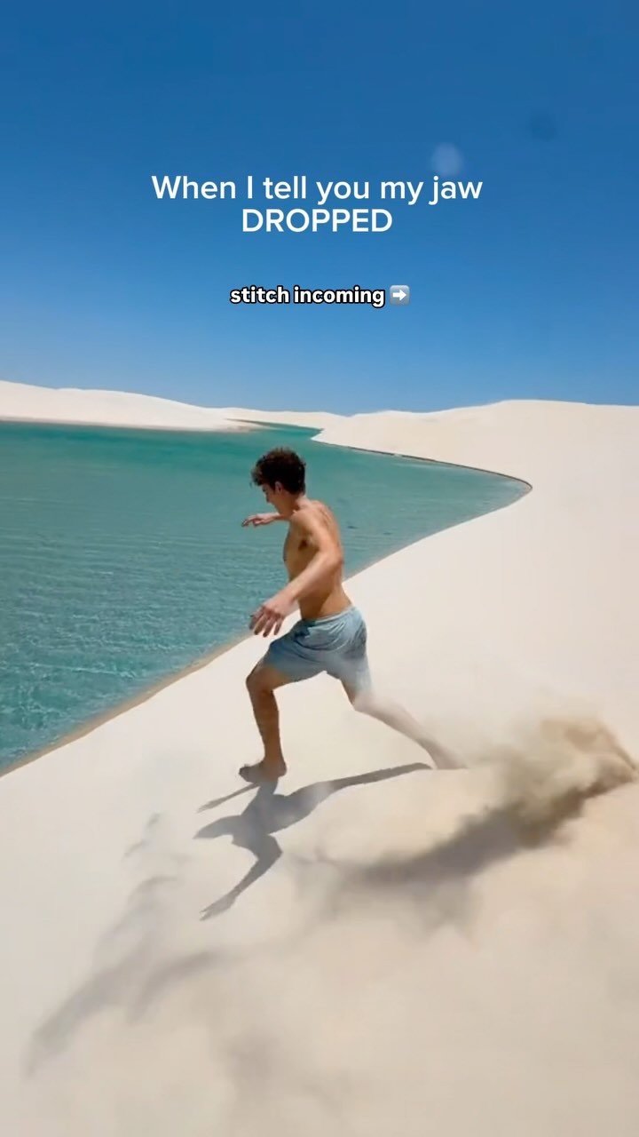 Brazilian Beaches And Desert Lagoons