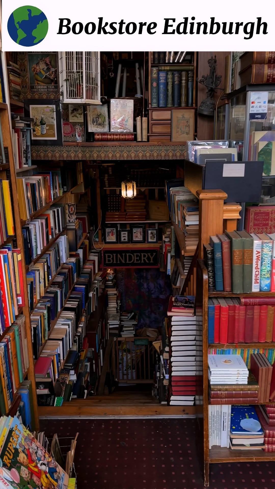 Edinburgh's Botanic Garden & Vintage Bookshop