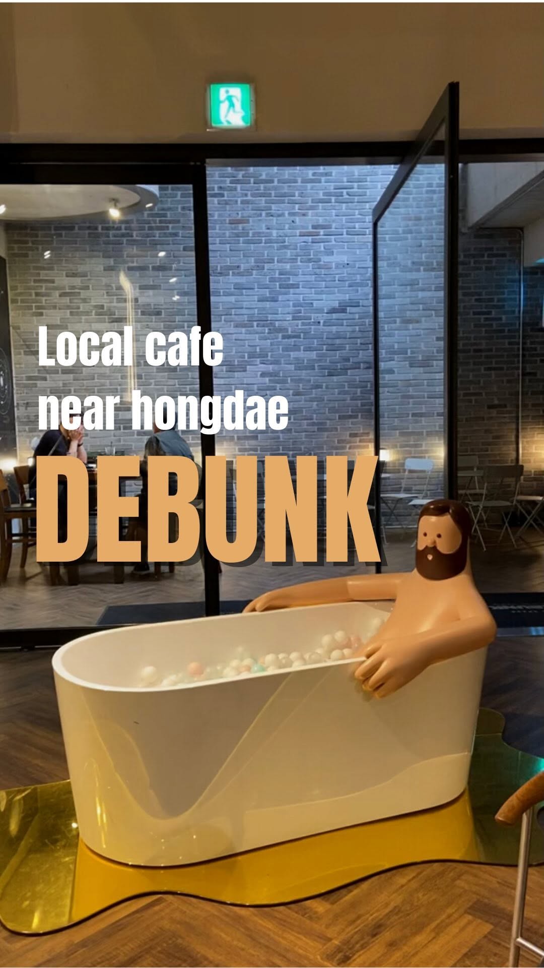 Cafe Debunk: Study-Friendly Space In Hapjeong
