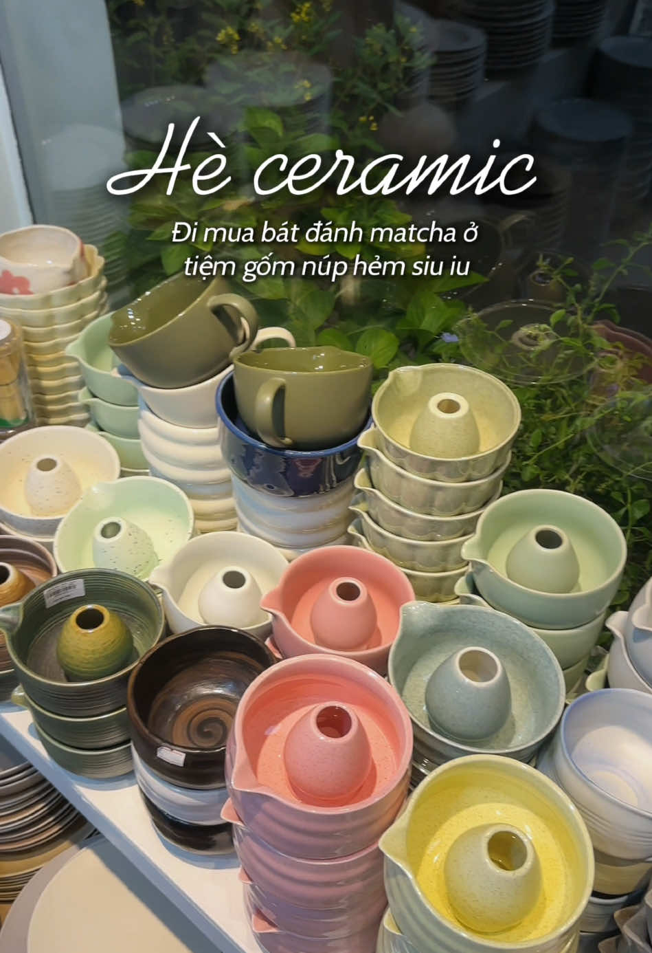 Ho Chi Minh City Ceramic Shop Sells Matcha Bowls