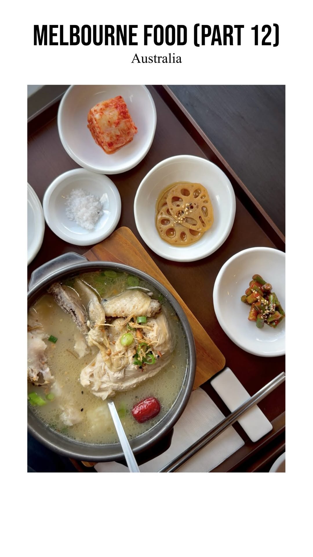 Six Authentic Korean Restaurants in Melbourne