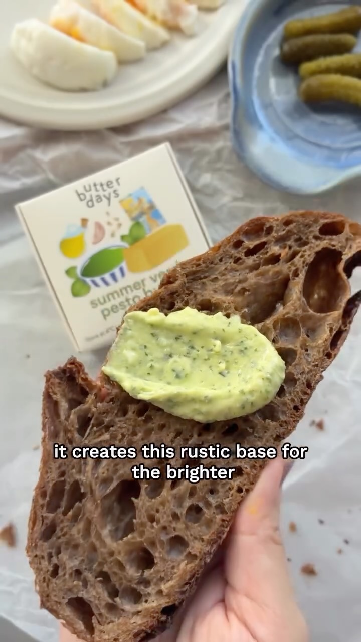 Punggol Bakeries Feature Sourdough and Pesto Butter