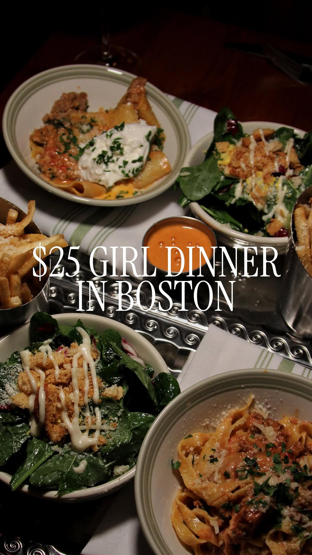 Charlestown Restaurant Offers Affordable Girl Dinner Deal