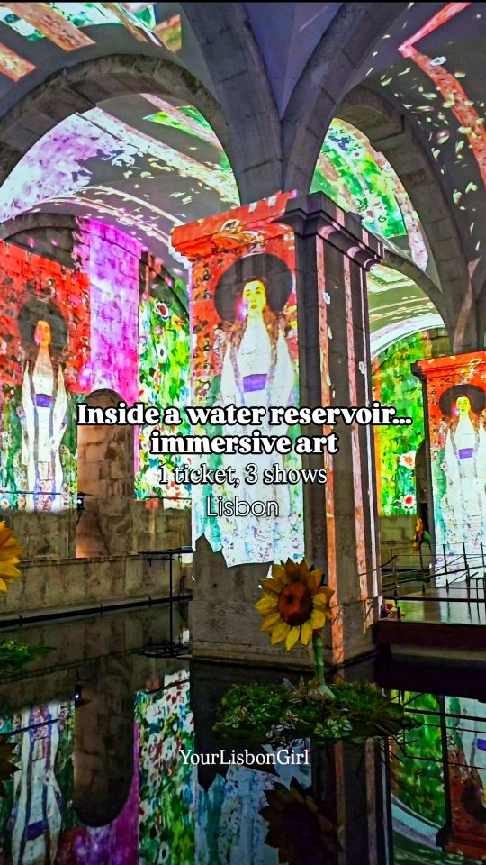Immersive Art in Lisbon's Historic Reservoir