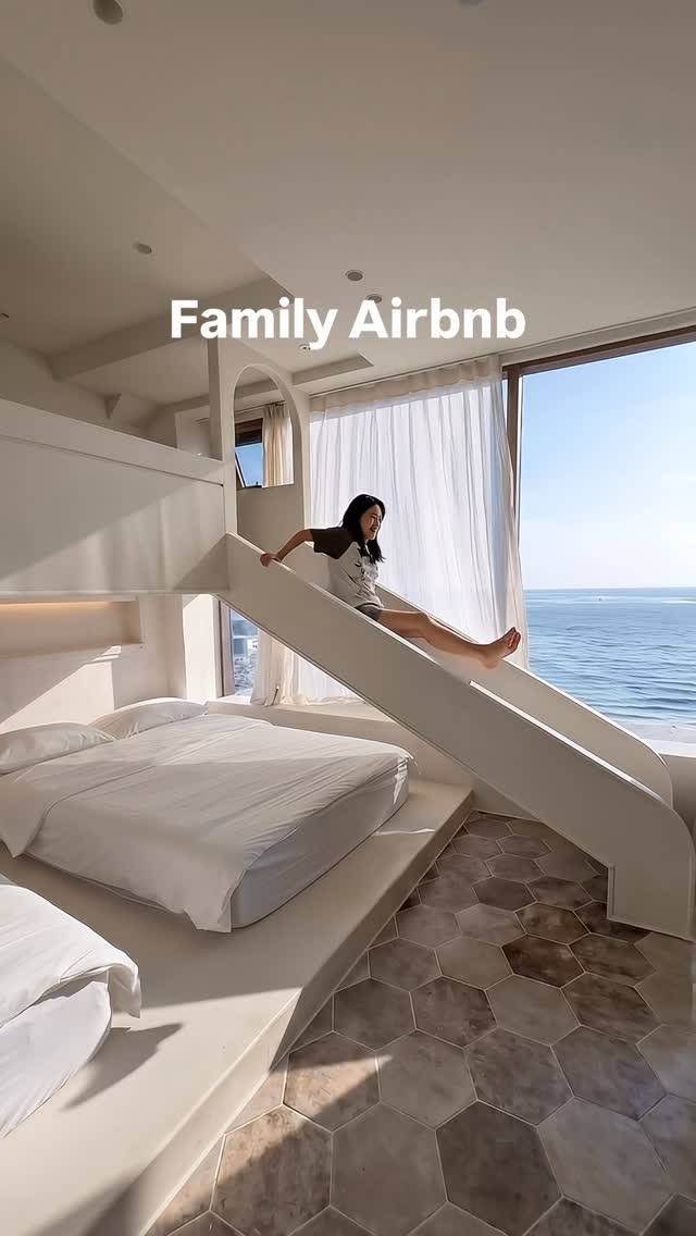 Busan Beachfront Family Airbnb With Ocean View