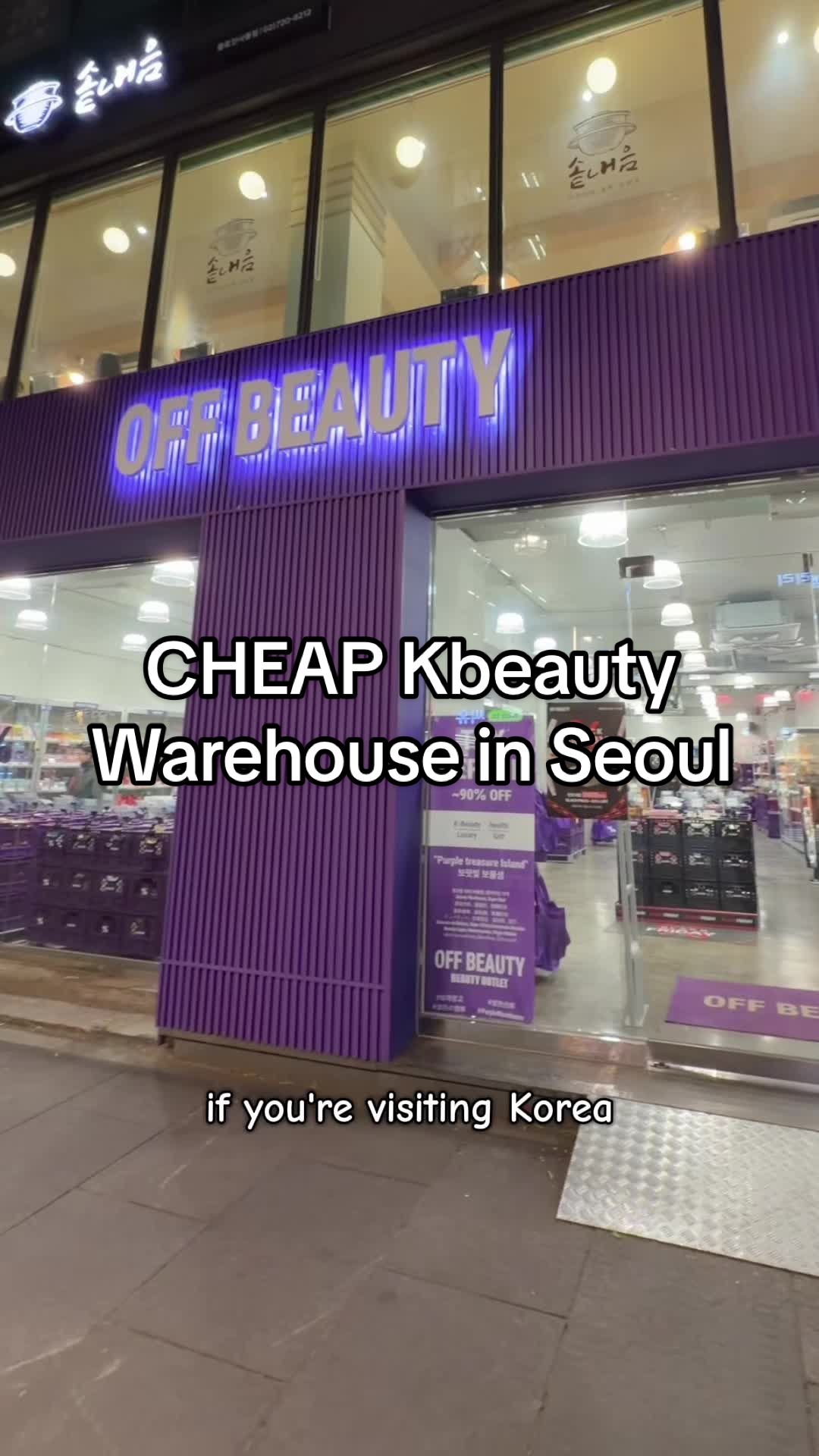 K-Beauty Warehouse Store Offers Discounted Cosmetics